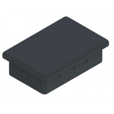 Zaślepka gumowa zamknięcia pionowego 400 płaska 40x20mm