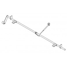 Mechanizm blokady najazdu lawety