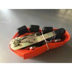 PAS DO LAWET 3 PUNKTOWY Z GUMOWYMI UCHWYTAMI NA KOŁO - 2,70 M