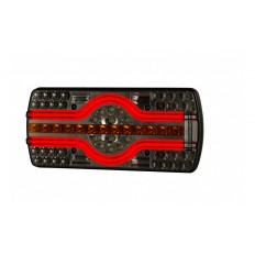 Lampa zespolona EMA  z oświetleniem tablicy rejestracyjnej dolne, prawa