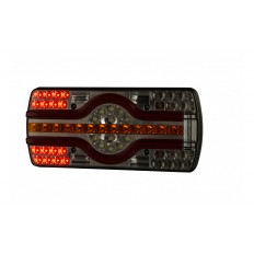 Lampa zespolona EMA  z oświetleniem tablicy rejestracyjnej dolne, prawa