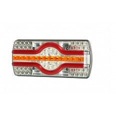 Lampa zespolona EMA  z oświetleniem tablicy rejestracyjnej dolne, prawa