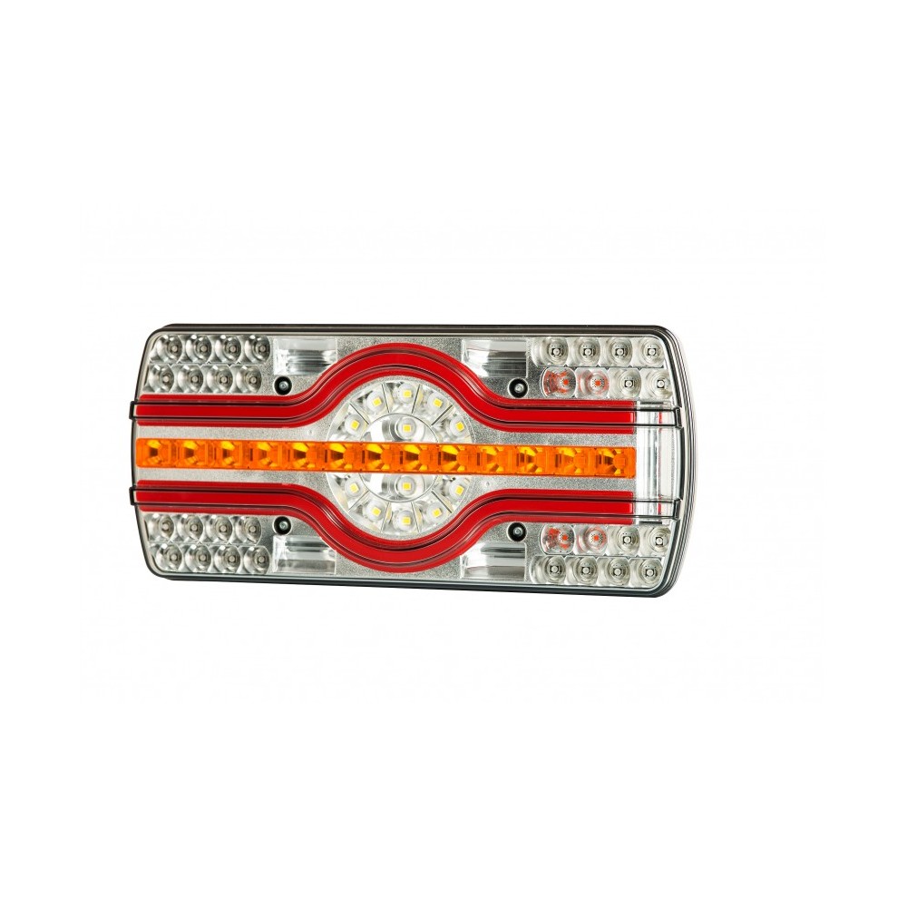 Lampa zespolona EMA  z oświetleniem tablicy rejestracyjnej dolne, prawa