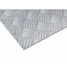 Blacha aluminiowa ryflowana 2500x1250x2mm.