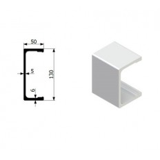 Profil pomocniczy ramy 130 mm, alu C