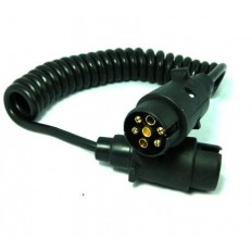 PRZEWÓD SPIRALNY 7 PIN 12 V 3,5 M