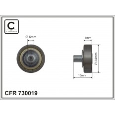 ROLKA DACHU  FI 24 L 16