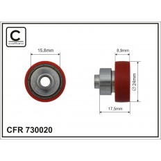 ROLKA DACHU  FI 24 L 16