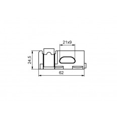 UCHWYT MOCUJĄCY AIRLINE  1000-2000kg