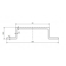 PROFIL DACHOWY OMEGA ALUMINIUM