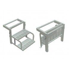 schodek składany 2 stopnie kontener