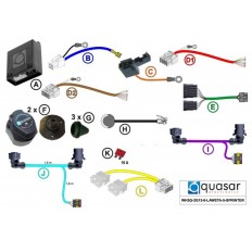 ZESTAW MONTAŻOWY WIĄZKI HAKA DO LAWETY MERCEDES SPRINTER