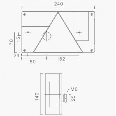 Klosz do lampy Multipoint I lewy Aspock
