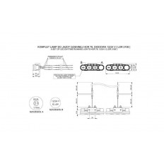 LAMPY DO JAZDY DZIENNEJ - ZESTAW DO SAMODZIELNEGO MONTAŻU