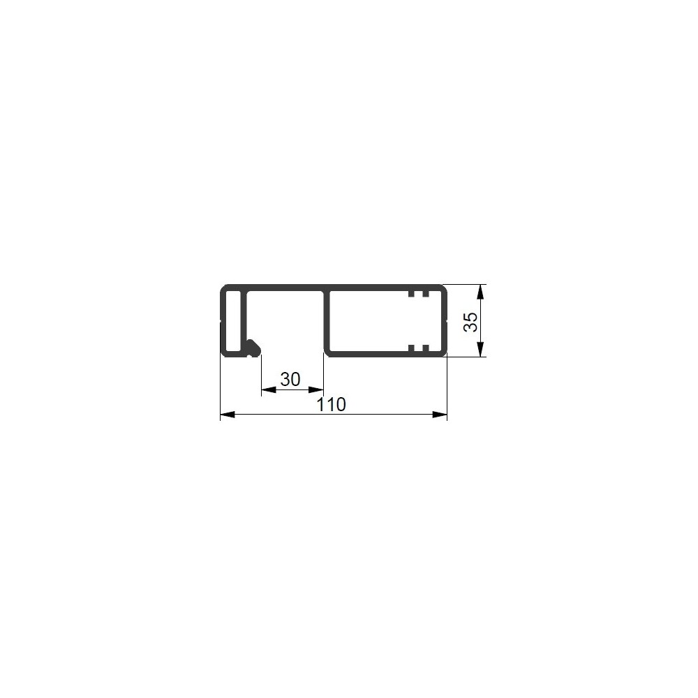 Profil CS MINI 110x35