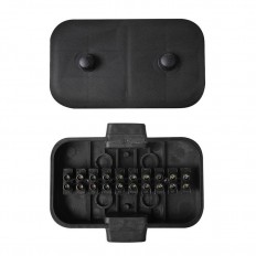 SKRZYNKA ELEKTRYCZNA PLASTIKOWA 10-BIEGUNOWA