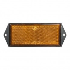 ODBLASKI BURSZTYNOWY  104x40 MM - PRZYKRĘCANY