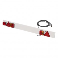 BELKA ZDERZAKA PRZYCZEPKI Z OŚWIETLENIEM 7 PIN