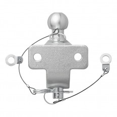 Kula haka holowniczego srebro kombinowana podwójna D20,2 S350