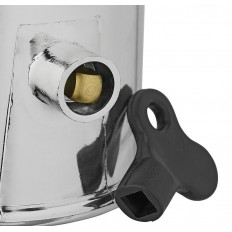 Osłona kuli haka holowniczego chromowana z zamkiem