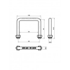 UCHWYT MOCUJĄCY ZN M12 1800 kg