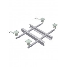 ŁOŻYSKO KULOWE WYWROTKI fi 50 / 3500 kg - zestaw GNIAZDA ZE STOPKĄ