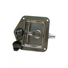 ZAMEK WPUSZCZANY Z KLUCZEM INOX