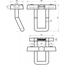 UCHWYT MOCOWANIA ŁADUNKU 3000kg 