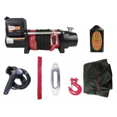 WYCIĄGARKA ELEKTRYCZNA PRESKO WINCH 5,5 T 12 V LINA SYNTETYCZNA
