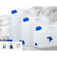 Kanister na wodę SimplyCan 15L z kranikiem i korkiem