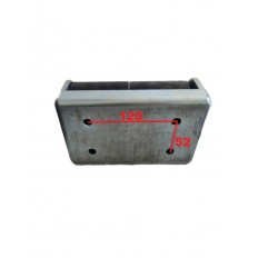 ODBOJNIK GUMOWO - STALOWY 2 ROLKI FI 100 x L 200 mm