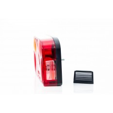 LAMPA TYLNA LEWA Z TRÓJKĄTEM ODBLASKOWYM I ŚWIATŁEM PRZECIWMGŁOWYM