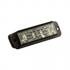 LAMPA STROBO 4xLED 13W NIEBIESKA R65 R10