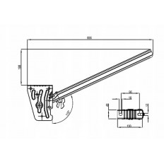 TAKLER MAGNELIS 9TUV710 710mm