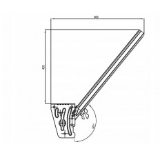 TAKLER MAGNELIS 9TUV710 710mm
