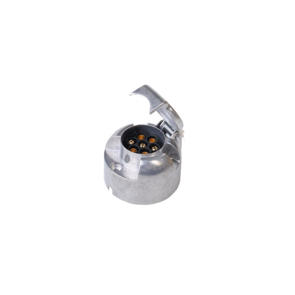 GNIAZDO METALOWE 7 PIN / 12 V