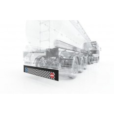 Chlapacz PCV 2400x360mm DOMAR NAKAZ / ZAKAZ