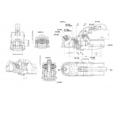 ZACZEP KULOWY GŁOWICA AL-KO AK301 3000 kg FI 50 mm