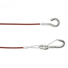 LINKA AWARYJNA HAMULCA NAJAZDOWEGO PRZYCZEPY 1 metr Z HAKIEM