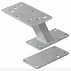 UCHWYT NA KOŁO ZAPASOWE Z PŁYTĄ MONTAŻOWĄ