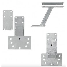 UCHWYT NA KOŁO ZAPASOWE Z PŁYTĄ MONTAŻOWĄ