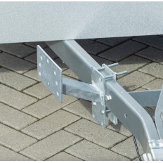 UCHWYT NA KOŁO ZAPASOWE Z PŁYTĄ MONTAŻOWĄ