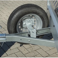 UCHWYT NA KOŁO ZAPASOWE Z PŁYTĄ MONTAŻOWĄ