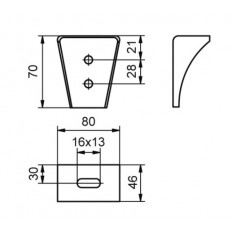 Konsola Mocująca 70 Klasyczna