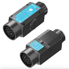 TESTER GNIAZDA PRZYCZEPY 13-PIN 12V LED Z AKUMULATOREM