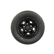 KOŁO DO PRZYCZEPY KOMPLETNE ATT / KENDA 195/55 R10C 5x112 ALUFELGA CZARNA