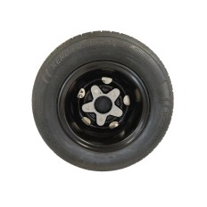 KOŁO DO PRZYCZEPY KOMPLETNE ATT / KENDA 195/55 R10C 5x112 ALUFELGA CZARNA