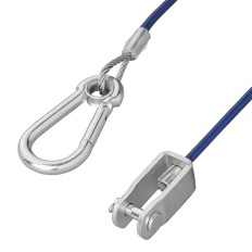 LINKA AWARYJNA HAMULCA NAJAZDOWEGO PRZYCZEPY "HD" WZMOCNIONA 1 metr