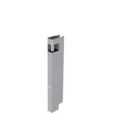 Zamknięcie burtowe pionowe L 350 mm /z okienkiem/ bez lema/ prawe RAL