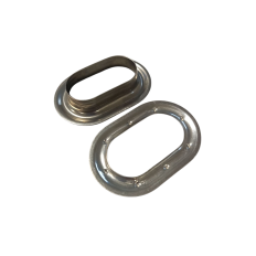 Oczko plandekowe owalne 42x22mm inox nierdzewne